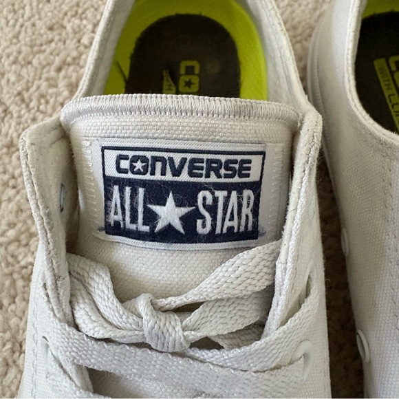 Converse All Star Men-6.5 / Women-8.5 Chuck Taylor II White Canvas Sneakers - Picture 2 of 9